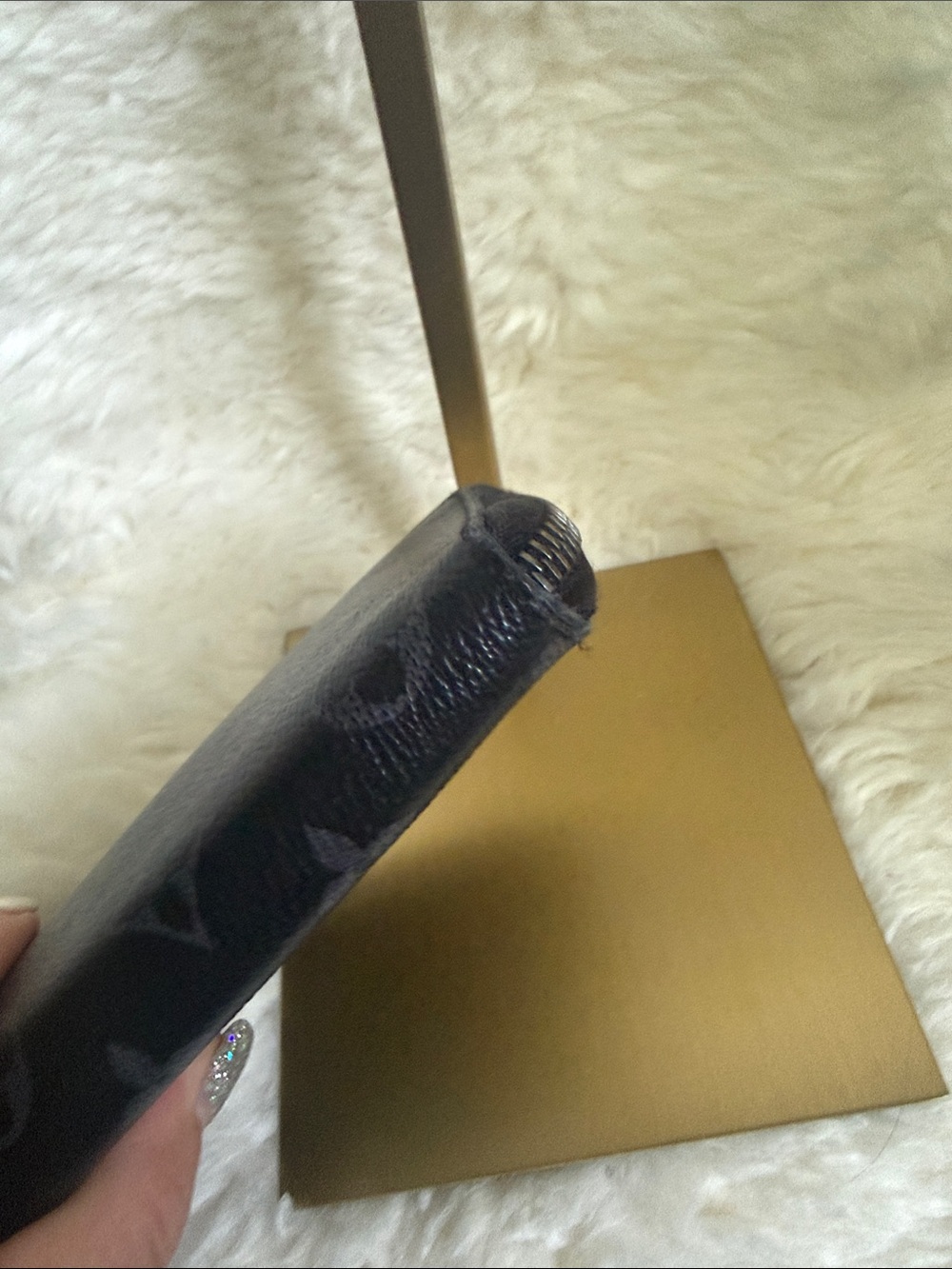 Louis Vuitton Black Monogram Eclipse Zip Wallet - Picture 7 of 10